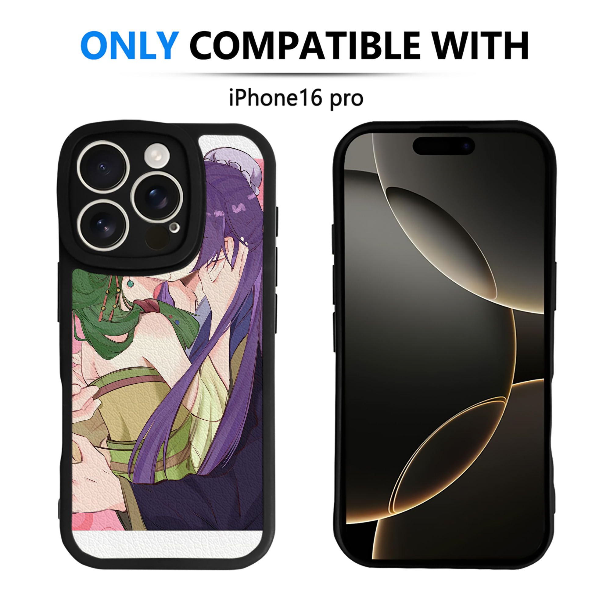 薬屋のひとりごと The Apothecary Diaries 【iPhone 16シリーズ対応】シリコンスマホケース（レザー調） 材質：シリコン